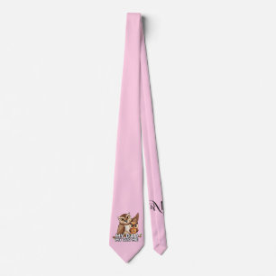 Tie : My Dad My Old Me (pink)