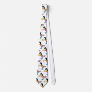 TIE, Pop Art HORSES Tie