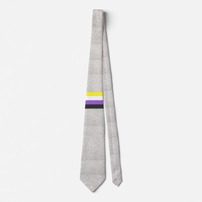 Tie Pride Non-Binary Rainbow LGBTI (Front)