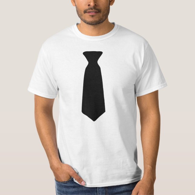 Tie Printed T-shirt (Front)