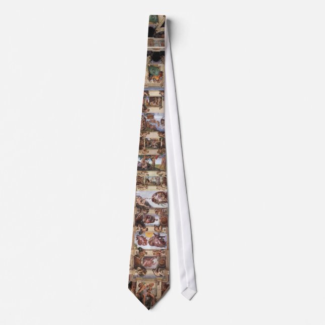 tie,Sistine Chapel,fresco Tie (Front)