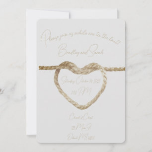Tie the Knot- Wddding Invitation
