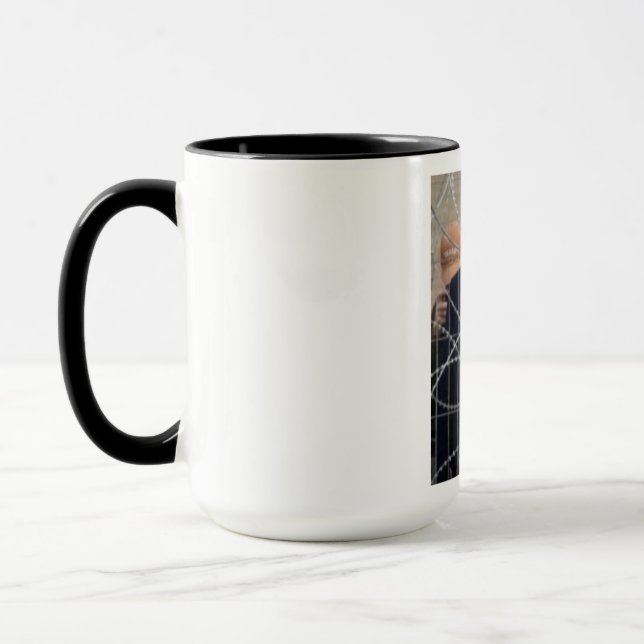Tie to go mug (Left)