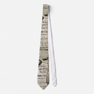 tie, vintage, newspaper tie