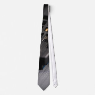 Tie: Vinyl Record Playing. Vintage Theme Tie