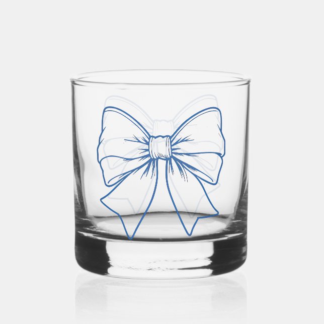Tie Whiskey Glass (Front)