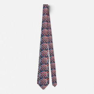Tie with Norway Colours Design