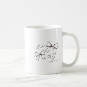 Tied By Friendship Best Friend Matching Ribbon Hea Coffee Mug
