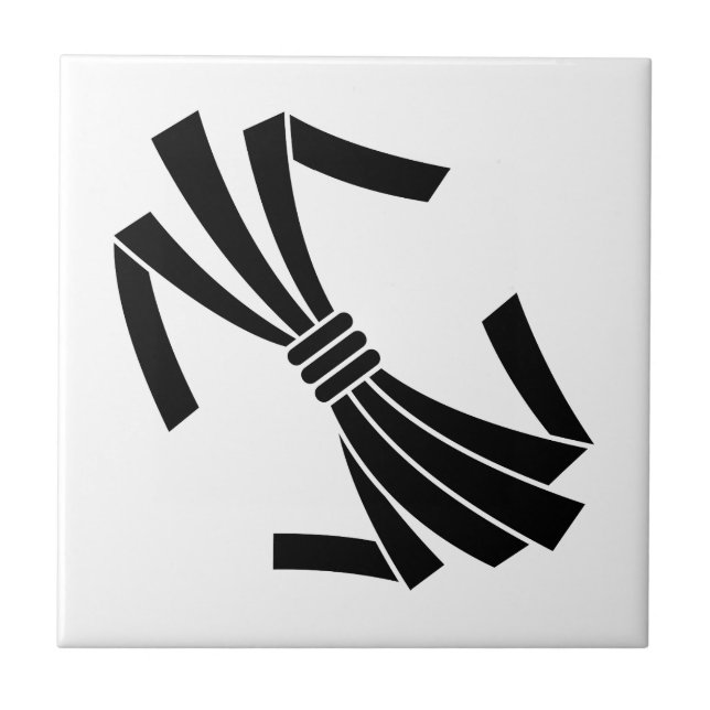 Tied noshi tile (Front)