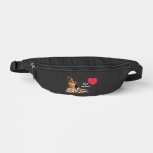 Tied to My Heart German Shepherd Bum Bags