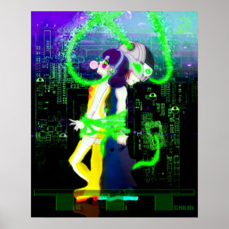 Tied To Technology Poster