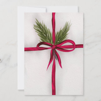 Tied up in a Bow Holiday Card