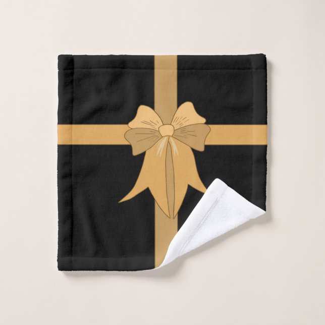 Tied with Gold Wash Cloth (Wash Cloth)