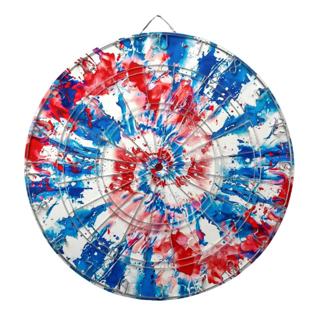 tiedye dartboard (Front)
