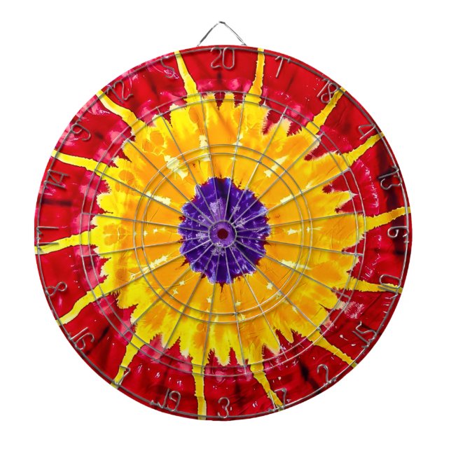 tiedye dartboard (Front)