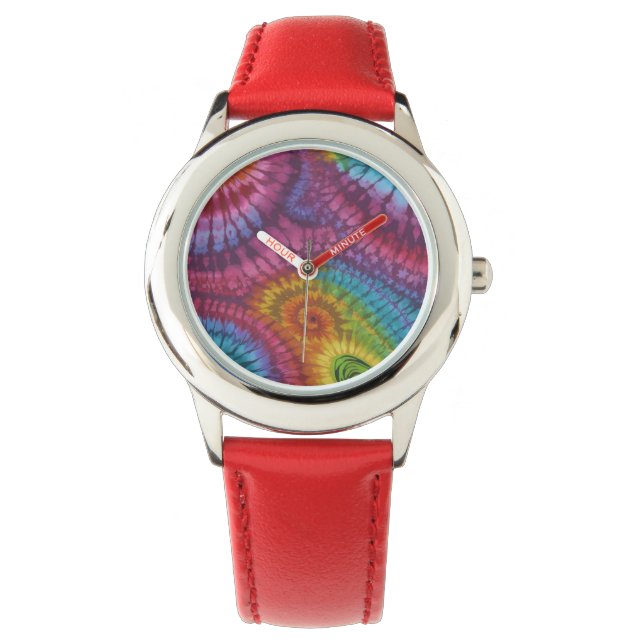 Tiedye pattern watch (Front)
