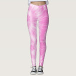 Tiedye Pink Spiral Hippie Tie Dye    Leggings<br><div class="desc">Pastel tie dye pattern design in pink and white color. Pink tiedye shibori hippie spiral design pattern  Leggings</div>