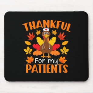 Tiedye Pumpkin Fall Autumn Thanksgiving Lunch Lady Mouse Mat