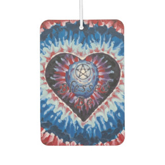 TieDyeHeart Car Air Freshener