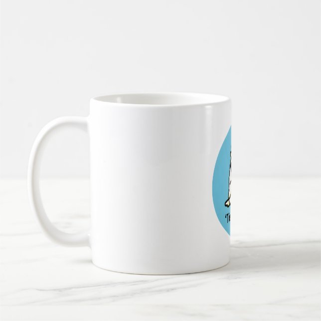Tiel with it coffee mug (Left)