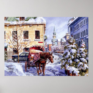TIENGO-VIEUX MONTREAL-PRINT POSTER