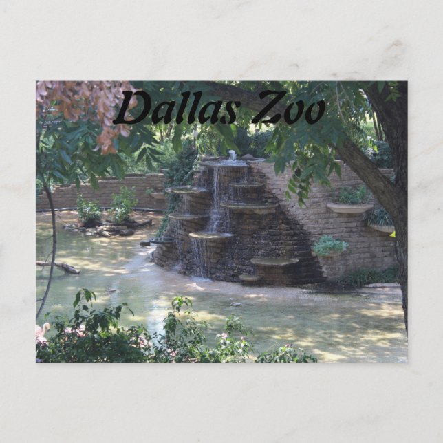 Tier Step Fountain Postcard (Front)
