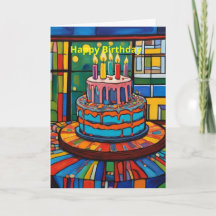 Tiered Birthday Cake