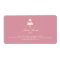 "Tiered Cake" Cake Box Label - Horizontal