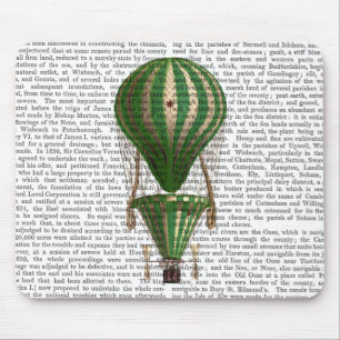 Tiered Hot Air Balloon Green Mouse Mat
