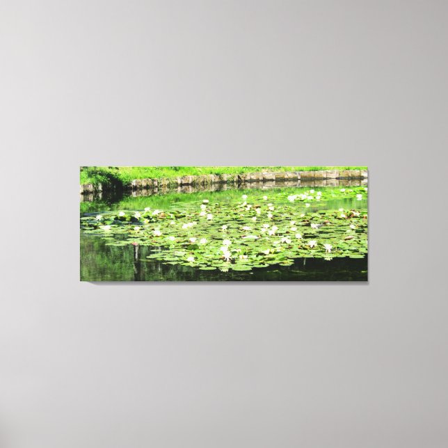 Tiergarten Water Lillies Canvas Print (Front)