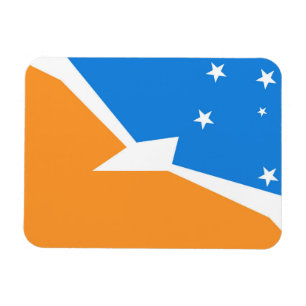Tierra del Fuego Argentina flag Magnet