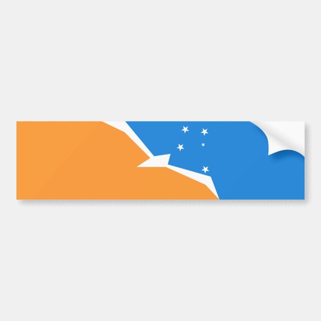 Tierra del Fuego Bumper Sticker (Front)
