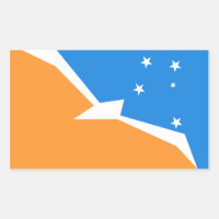 Tierra Del Fuego Flag. Patagonia, Argentina