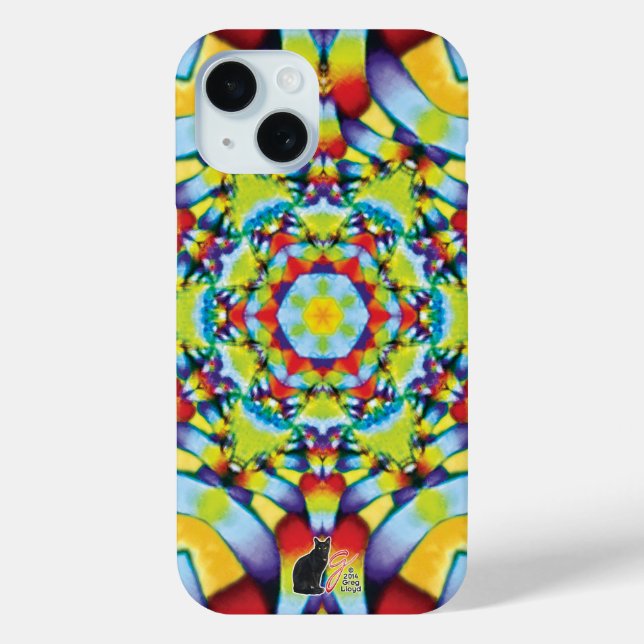 Tiers Kaleidoscope Case-Mate iPhone Case (Back)