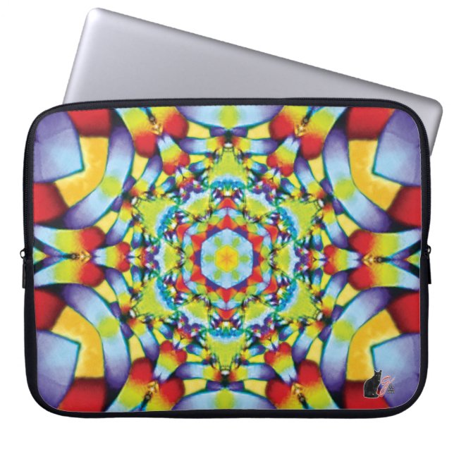 Tiers Kaleidoscope Laptop Sleeve (Front)