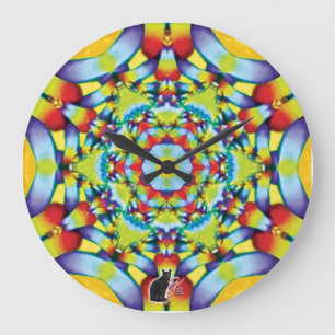 Tiers Kaleidoscope Large Clock