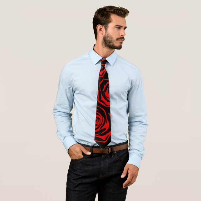 ties black rose (In Situ)