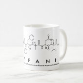Tiffani peptide name mug (Front Right)