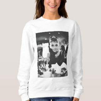Tiffany breakfast - women's comfy white sweater