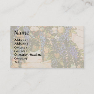 Tiffany Flowers Business Card