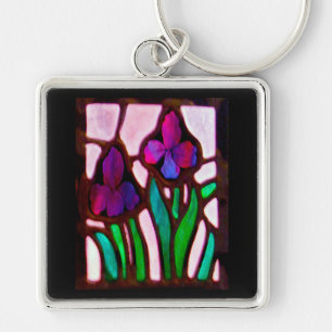 Tiffany Flowers gifts / greetings Key Ring