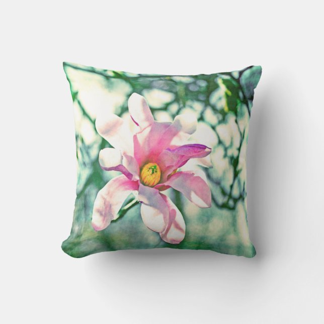 Tiffany Magnolia Outdoor Cushion (Front)