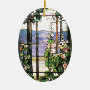 Tiffany Stained Glass Nature Ornament