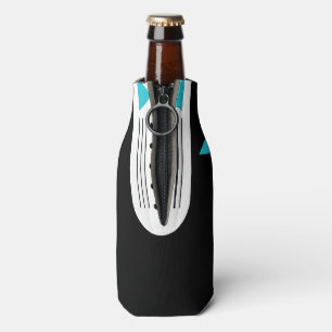 Tiffany Teal Blue Tuxedo Bridal Party Groomsmen Bottle Cooler