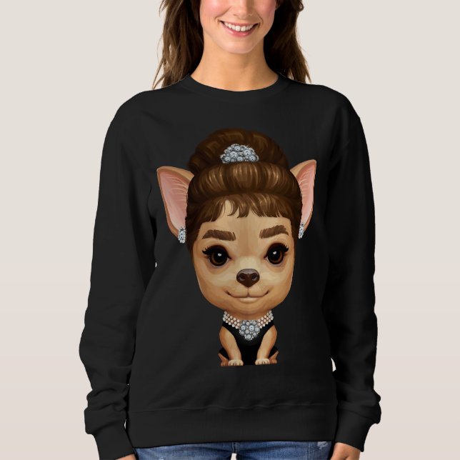 Tiffany The Chihuahua Sweatshirt (Front)