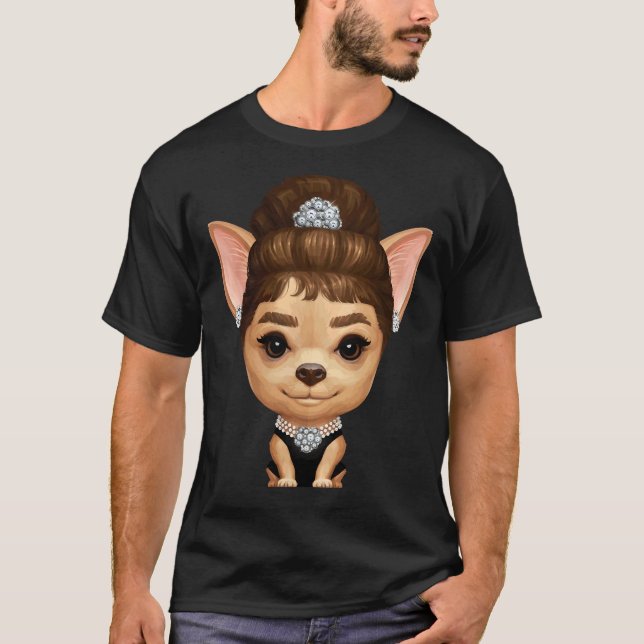 Tiffany The Chihuahua T-Shirt (Front)