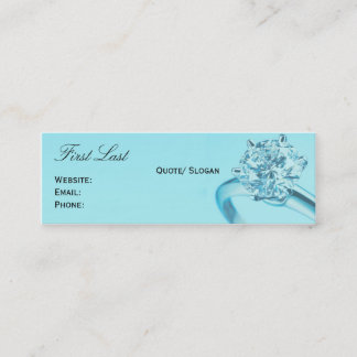 Tiffany's Chic Mini Business Card