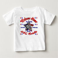 Tiffany's Customised Welcome Home Daddy Shirt