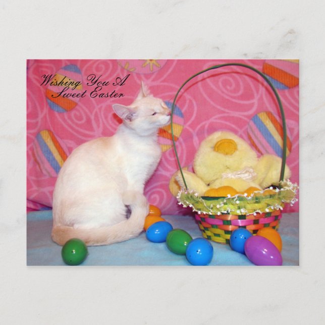 Tiffany's Easter Postcard (Front)