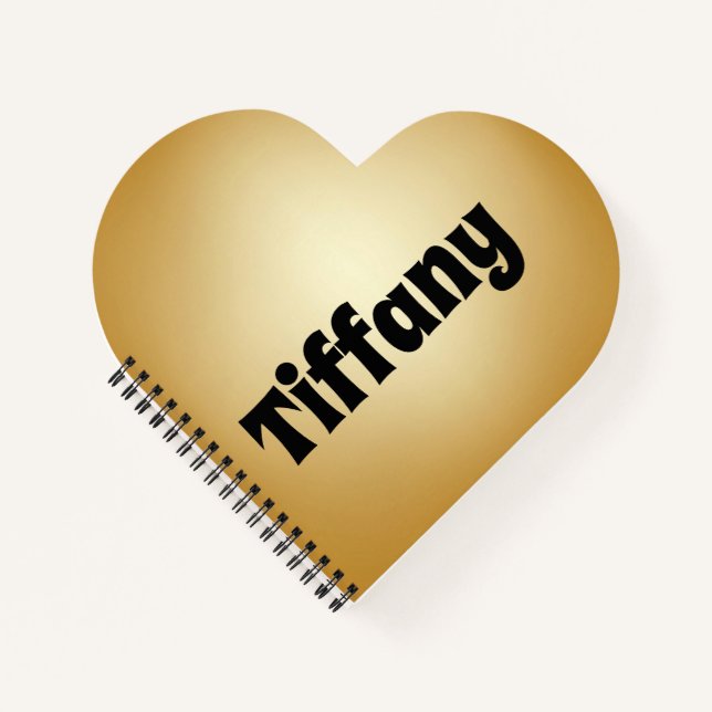 Tiffany's  notebook (Front)
